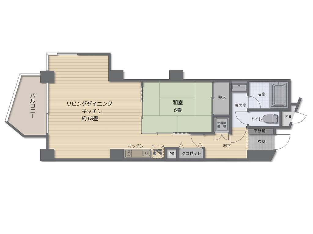 シェスタ山中湖コリーナ壱番館 2階 1LDK