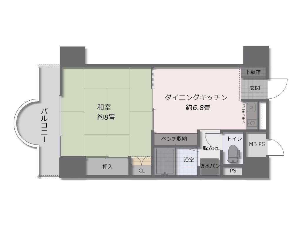 東急リゾートマンション南房総江見 11階 1DK