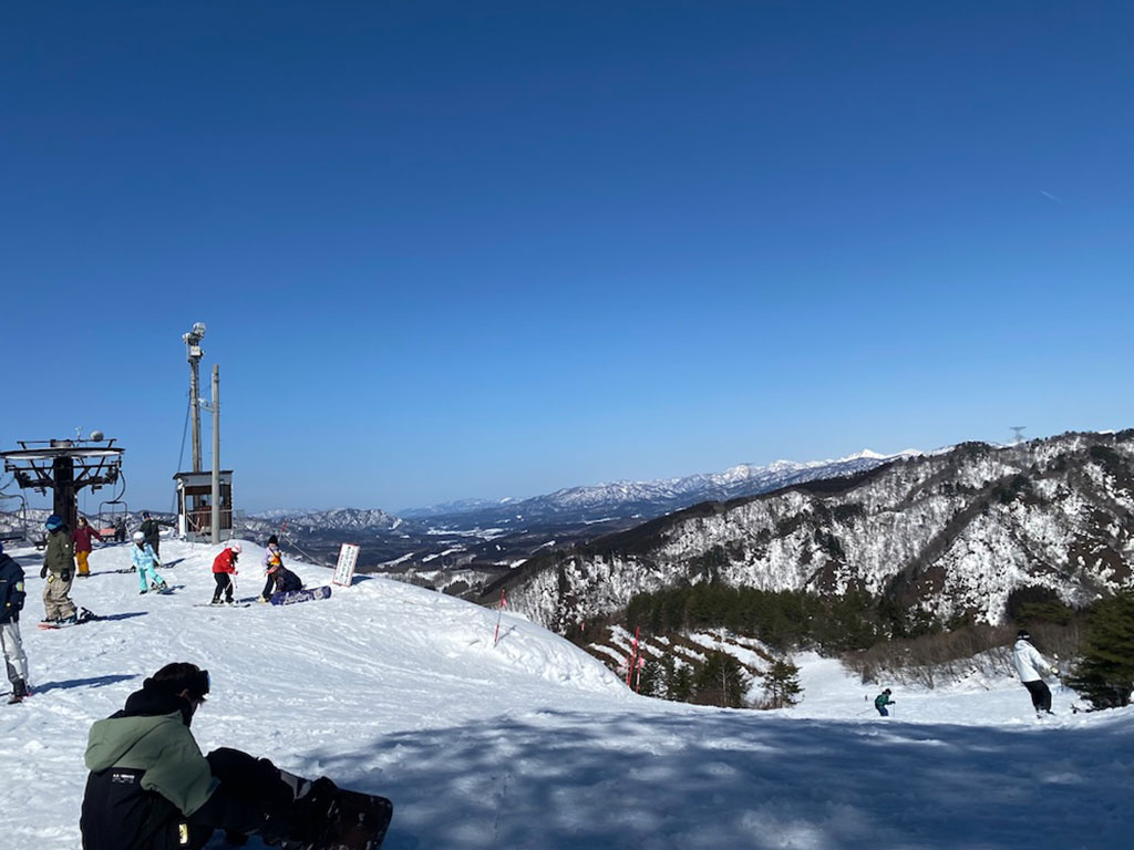 冬のよく晴れた日はやっぱりスキー場に行きたい！