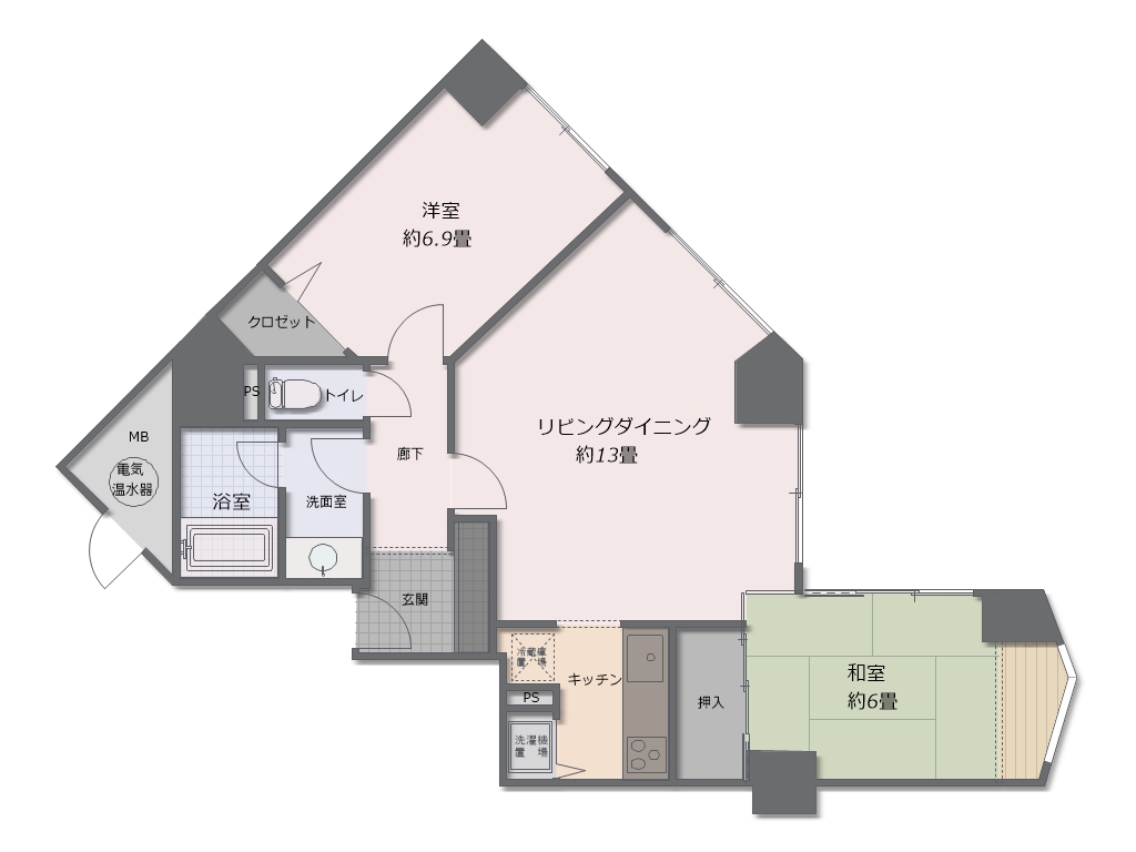 フォレストヒルズ石打 11階 2LDK