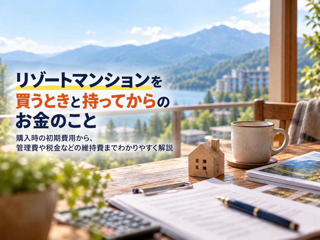 100万円のリゾートマンション、本当に100万円で買える？